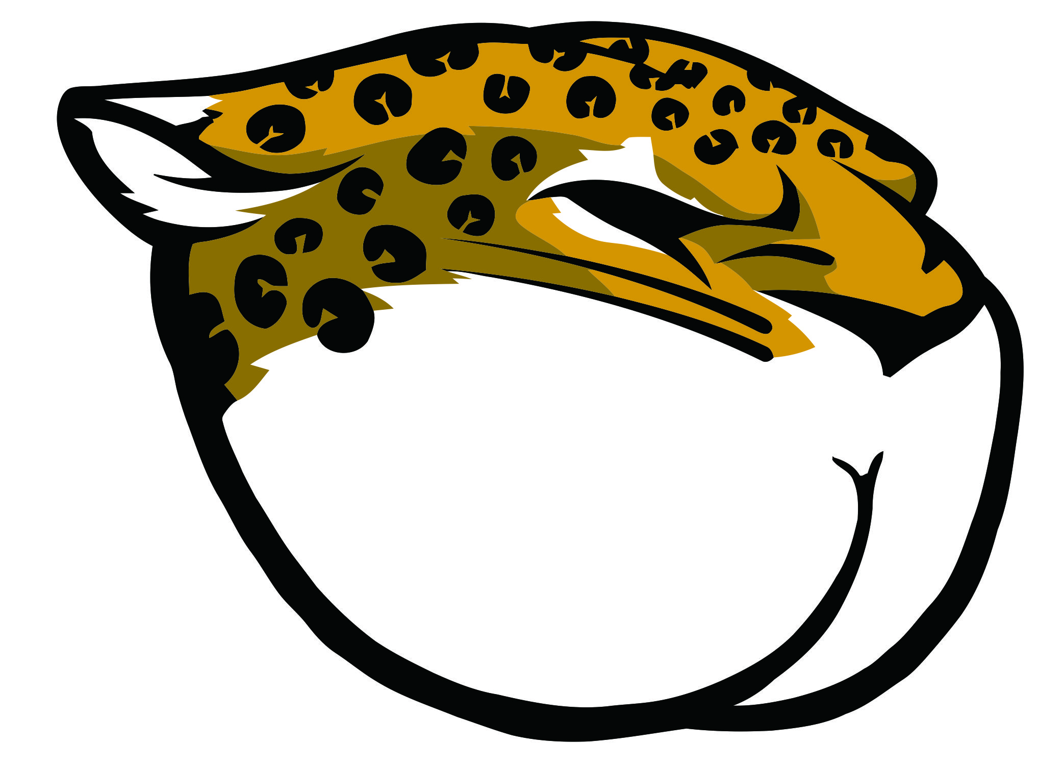 Jacksonville Jaguars Butts Logo iron on transfers